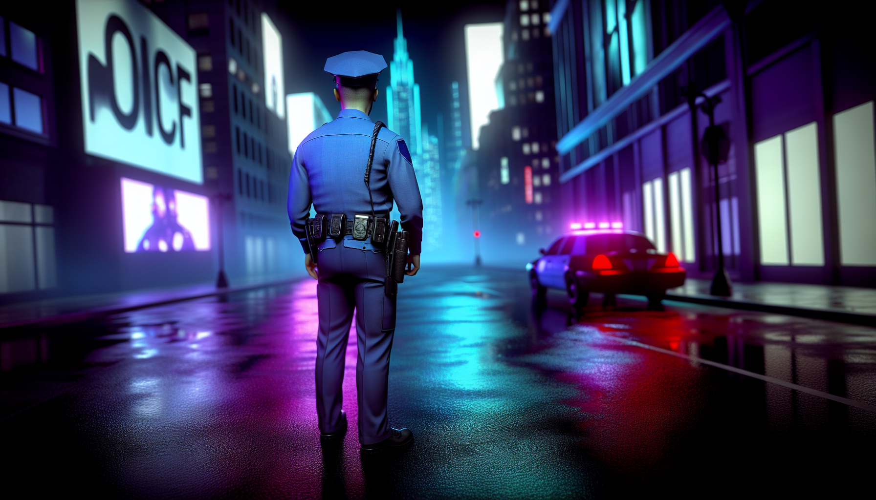 Jak skutecznie przeprowadzić pościg pieszy? Poradnik FiveM dla Graczy LEO